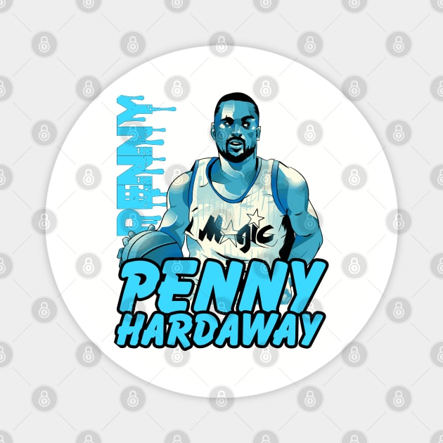 Penny Hardaway Magnet by Gvsarts